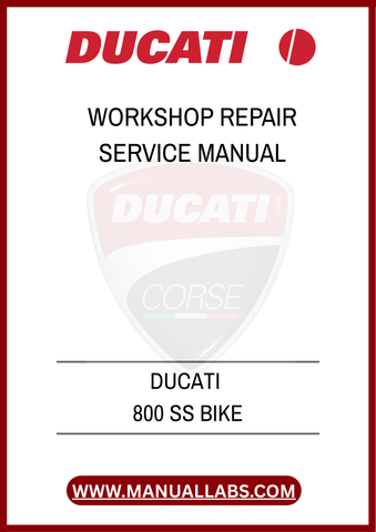 DON'T LET MINOR ISSUES TURN INTO MAJOR PROBLEMS. EQUIP YOURSELF WITH THE DUCATI 800 SS WORKSHOP REPAIR SERVICE MANUAL TODAY AND EXPERIENCE THE SATISFACTION OF MAINTAINING