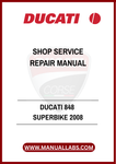 DON'T LET MINOR ISSUES TURN INTO MAJOR PROBLEMS. INVEST IN THE DUCATI 848 SUPERBIKE 2008 SHOP SERVICE REPAIR MANUAL TODAY AND ENSURE YOUR MOTORCYCLE REMAINS IN PEAK CONDITION