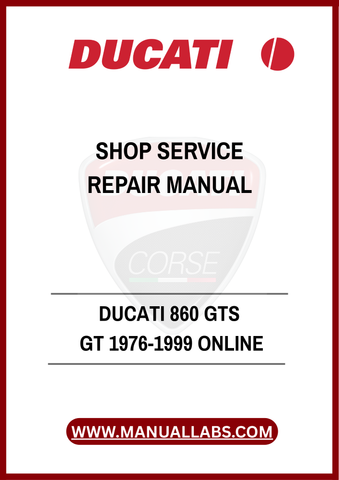 DON'T LET MINOR ISSUES TURN INTO MAJOR PROBLEMS. INVEST IN THE DUCATI 860 GTS GT SERVICE REPAIR MANUAL TODAY AND ENJOY PEACE OF MIND KNOWING YOU HAVE THE KNOWLEDGE