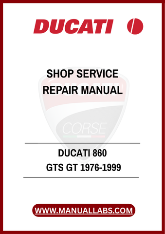 DON'T LET MECHANICAL ISSUES HOLD YOU BACK FROM ENJOYING YOUR RIDE. INVEST IN THE DUCATI 860 GTS GT SHOP SERVICE REPAIR MANUAL TODAY AND EXPERIENCE THE SATISFACTION