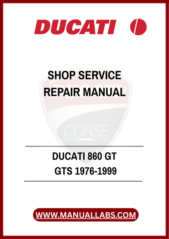 DON’T LET MECHANICAL ISSUES HOLD YOU BACK. INVEST IN THE DUCATI 860 GT GTS SHOP SERVICE REPAIR MANUAL TODAY AND EXPERIENCE THE SATISFACTION OF MAINTAINING YOUR MOTORCYCLE