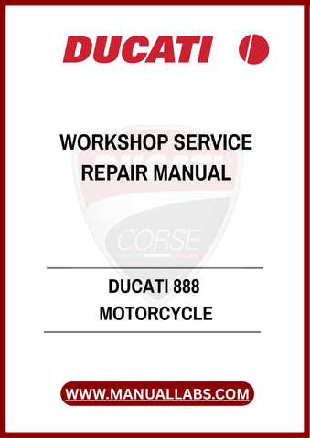 DON'T LET MINOR ISSUES TURN INTO MAJOR PROBLEMS. EQUIP YOURSELF WITH THE DUCATI 888 WORKSHOP MANUAL TODAY AND EXPERIENCE THE SATISFACTION OF MAINTAINING YOUR BIKE 
