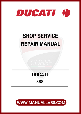 DON'T LET MINOR ISSUES TURN INTO MAJOR PROBLEMS. INVEST IN THE DUCATI 888 SHOP SERVICE REPAIR MANUAL TODAY AND EMPOWER YOURSELF WITH THE TOOLS TO MAINTAIN YOUR BIKE'S PERFORMANCE