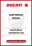 DON'T MISS OUT ON THE OPPORTUNITY TO ENHANCE YOUR OWNERSHIP EXPERIENCE. WITH THE DUCATI 900 SS SUPERSPORT 2001 SHOP SERVICE MANUAL, YOU CAN SAVE TIME AND MONEY 