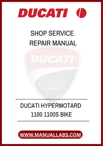 DON'T LET MINOR ISSUES TURN INTO MAJOR PROBLEMS. INVEST IN THE DUCATI HYPERMOTARD 1100 AND 1100S WORKSHOP SERVICE MANUAL TODAY AND ENSURE YOUR BIKE REMAINS IN PEAK CONDITION