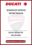 DON'T LET MINOR ISSUES TURN INTO MAJOR PROBLEMS. INVEST IN THE DUCATI MONSTER 400 AND 620 WORKSHOP SERVICE REPAIR MANUAL TODAY AND ENSURE YOUR BIKE REMAINS IN PEAK CONDITION