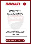 INVEST IN YOUR DUCATI'S LONGEVITY AND PERFORMANCE BY EQUIPPING YOURSELF WITH THIS INDISPENSABLE GUIDE. DOWNLOAD THE SPARE PARTS CATALOG MANUAL TODAY AND TAKE THE