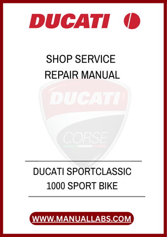 DON'T LET MINOR ISSUES TURN INTO MAJOR PROBLEMS. INVEST IN THE DUCATI SPORTCLASSIC 1000 SERVICE REPAIR MANUAL TODAY AND ENSURE YOUR BIKE REMAINS IN PEAK CONDITION