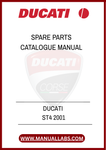 INVEST IN THE LONGEVITY OF YOUR DUCATI ST4 2001 TODAY. DOWNLOAD THE SPARE PARTS CATALOGUE MANUAL AND GAIN ACCESS TO ESSENTIAL INFORMATION THAT WILL ENHANCE YOUR OWNERSHIP