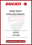 DON'T LET A MISSING PART HOLD YOU BACK. EQUIP YOURSELF WITH THE KNOWLEDGE AND TOOLS NECESSARY TO KEEP YOUR DUCATI ST4 RUNNING SMOOTHLY. PURCHASE YOUR PDF MANUAL