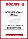 DON’T LEAVE YOUR BIKE’S PERFORMANCE TO CHANCE. INVEST IN THE DUCATI STREETFIGHTER 848 WORKSHOP SERVICE MANUAL TODAY AND ENSURE YOUR MOTORCYCLE RUNS SMOOTHLY