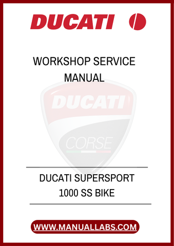 DON'T MISS OUT ON THE OPPORTUNITY TO ELEVATE YOUR DUCATI OWNERSHIP EXPERIENCE. DOWNLOAD THE DUCATI SUPERSPORT 1000 SS WORKSHOP SERVICE MANUAL TODAY AND ENSURE YOUR