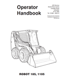 Download Complete PDF Manual For JCB ROBOT 185, 1105 Operator Handbook Manual (PDF) Publication 9801/4130