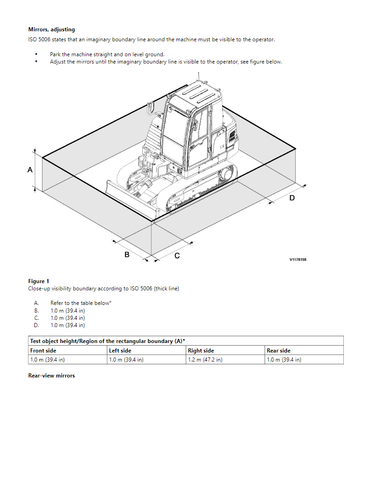 EC55C Volvo Compact Excavator - Operator's Manual 