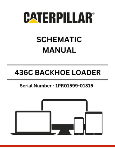 Access the CAT 436C Backhoe Loader Schematic Manual (S/N 1PR01599-01815) featuring the robust 3054 engine. Your guide to efficient operation and maintenance.