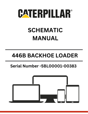 Discover the CAT 446B Backhoe Loader Schematic Manual for S/N 5BL00001-00383. Get detailed insights and technical information powered by the 3114 engine.