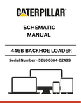 Discover the CAT 446B Backhoe Loader Schematic Manual for S/N 5BL00384-02499. Get detailed insights and technical specifications powered by the 3114 engine.