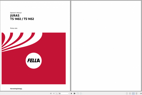 Discover the comprehensive FELLA EU JURAS TS 1402, 1452 2016 OPERATORS MANUAL, available in a convenient PDF format. This essential guide is designed to provide you with all the necessary information to operate and maintain your equipment effectively, ensuring optimal performance and longevity.