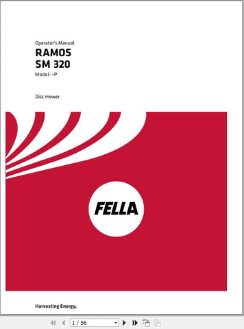 Discover the essential FELLA EU RAMOS SM 320-P 2016 Operator's Manual, a comprehensive PDF guide designed to enhance your operational efficiency. This manual provides