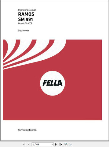 Discover the FELLA EU RAMOS SM 991 TL-KCB 2016 OPERATORS MANUAL, a comprehensive PDF guide designed to enhance your operational efficiency. This manual provides