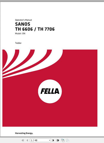 Discover the FELLA EU SANOS TH 6606, 7706 DN Operators Manual, a comprehensive PDF guide designed to enhance your experience with your equipment. This manual 