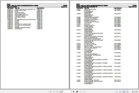 Discover the essential Fendt Tractor 1050 LRC Gen2 Spare Parts Catalogue Manual, a comprehensive PDF file designed for easy navigation and quick reference. This manual, dated February 2020, provides detailed diagrams and part numbers, ensuring you can efficiently identify and order the necessary components for your tractor. Enhance your maintenance routine and keep your equipment running smoothly with this invaluable resource, perfect for both professionals and enthusiasts alike.