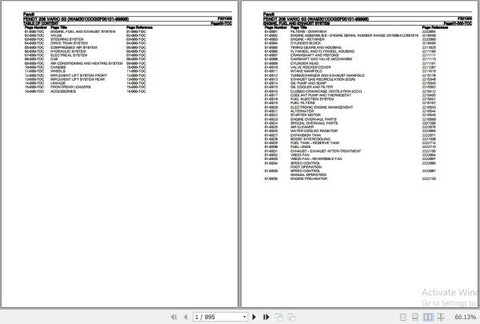 Discover the ultimate resource for maintaining your Fendt Tractor 208 Vario S3 with the comprehensive Spare Parts Catalogue Manual. This PDF file, dated June 2020, provides detailed diagrams and part numbers, ensuring you can easily identify and order the necessary components for your tractor. Streamline your repair and maintenance process with this essential guide, designed to enhance the longevity and performance of your equipment. Don't miss out on the opportunity to keep your Fendt Tractor running smoot
