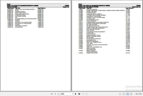 Discover the ultimate resource for maintaining your Fendt Tractor 210 Vario S3 with the comprehensive Spare Parts Catalogue Manual. This PDF file, dated June 2020, provides detailed diagrams and part numbers, ensuring you can easily identify and order the necessary components for your tractor. Streamline your repair and maintenance process with this essential guide, designed to enhance the longevity
