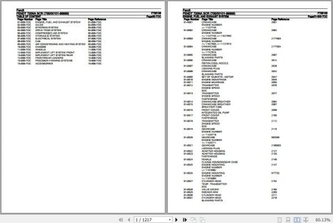 Discover the essential Fendt Tractor 720NA SCR F735105 Spare Parts Catalogue Manual, a comprehensive PDF guide designed for efficient maintenance and repair of your tractor. This manual, dated October 2020, provides detailed diagrams and part numbers, ensuring you can easily identify and order the right components for optimal performance. Streamline your repair process and keep your tractor running smoothly with this invaluable resource, perfect for both professionals and DIY enthusiasts.