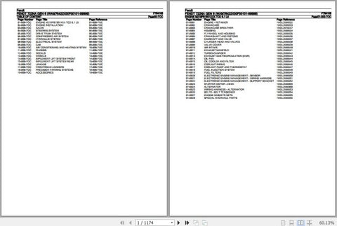 Discover the essential Fendt Tractor 722NA Gen 6 Spare Parts Catalogue Manual, a comprehensive PDF file designed for efficient maintenance and repair of your machinery. This manual