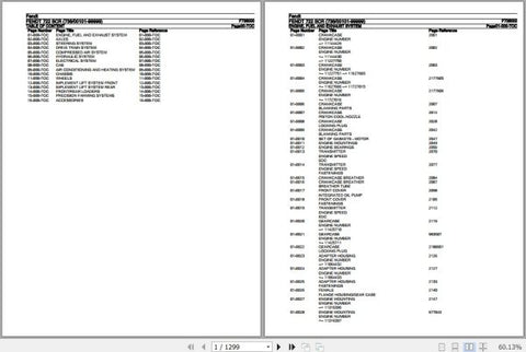 Discover the essential FENDT TRACTOR 722 SCR F736000 Spare Parts Catalogue Manual, a comprehensive PDF file designed for efficient maintenance and repair of your tractor. This manual is an invaluable resource for both professionals and