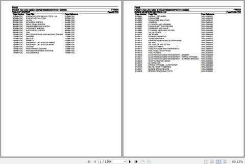 Discover the essential Fendt Tractor 724 LRC Gen 6 Spare Parts Catalogue Manual, a comprehensive PDF file designed for efficient maintenance and repair of your machinery. This manual, dated September 2020, provides detailed diagrams and part numbers, ensuring you have the right components at your fingertips.