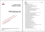 Unlock the full potential of your Fendt Tractor 800 Vario S4 with our comprehensive Workshop and Diagram Manual. This PDF file is an essential resource for both seasoned mechanics and DIY enthusiasts, providing detailed insights into the tractor's