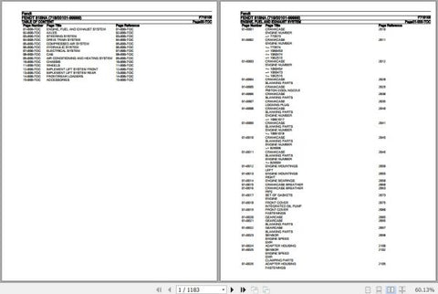 Discover the ultimate resource for maintaining your Fendt Tractor 818NA with the comprehensive Spare Parts Catalogue Manual (F718105) from October 2020. This PDF file is designed to provide you with detailed information on all essential components
