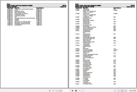 Discover the ultimate resource for maintaining your Fendt Tractor 819NA Vario with the comprehensive Spare Parts Catalogue Manual. This PDF file, dated October 2019, provides detailed diagrams and part numbers, ensuring you have everything you need to 
