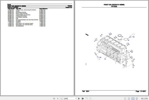 Discover the essential Fendt Tractor 924 F922000 Spare Parts Catalogue Manual, a comprehensive PDF resource designed for efficient maintenance and repair. This manual is your go-to guide for identifying and sourcing the right spare parts, ensuring your tractor operates at peak performance.