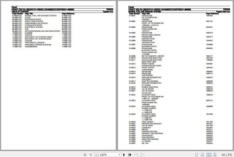 Discover the ultimate resource for maintaining your Fendt Tractor 933 S4 with the comprehensive Spare Parts Catalogue Manual (F952000) in PDF format, dated October 2020. This essential guide provides detailed diagrams and part numbers, ensuring you can easily identify and order the correct components for your tractor. Streamline your maintenance process and keep your equipment running smoothly with this invaluable manual, designed for both professionals and enthusiasts alike