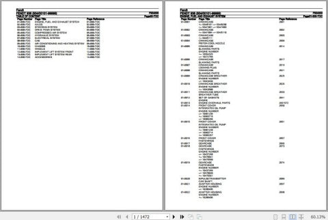 Discover the essential Fendt Tractor 936 F934000 Spare Parts Catalogue Manual, a comprehensive PDF resource designed for efficient maintenance and repair. This manual, updated as of September 2020, provides detailed diagrams and part numbers, ensuring you have the right information at your fingertips to keep your tractor running smoothly.