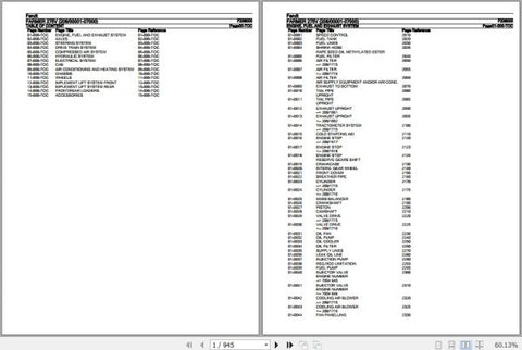 Discover the essential Fendt Tractor Farmer 275V F208000 Spare Parts Catalogue Manual, a comprehensive PDF resource designed for efficient maintenance and repair of your tractor. This manual, dated September 2020, provides detailed diagrams