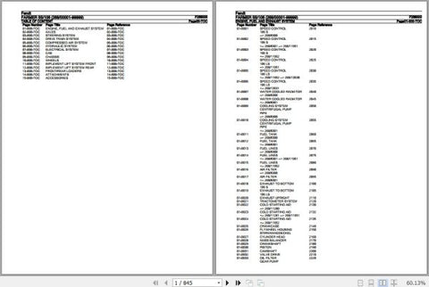 Discover the essential Fendt Tractor Farmer 5S_106 Spare Parts Catalogue Manual, a comprehensive PDF file designed for efficient maintenance and repair of your Fendt tractor. This manual