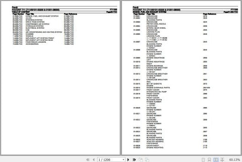 Discover the essential Fendt Tractor Favorit 711 F711000 Spare Parts Catalogue Manual, a comprehensive PDF resource designed for efficient maintenance and repair of your tractor. This manual provides detailed diagrams and part numbers, ensuring you can easily