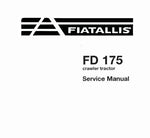 UNLOCK THE FULL POTENTIAL OF YOUR FIAT-ALLIS FD175 CRAWLER TRACTOR WITH OUR COMPREHENSIVE SERVICE REPAIR MANUAL IN PDF FORMAT.