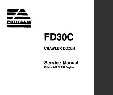 UNLOCK THE FULL POTENTIAL OF YOUR FIAT HITACHI FD30C CRAWLER DOZER WITH OUR COMPREHENSIVE SERVICE REPAIR MANUAL IN PDF FORMAT.