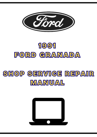 1991 FORD GRANADA SHOP SERVICE REPAIR MANUAL - PDF