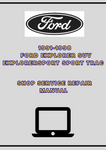 1991-1998 FORD EXPLORER SUV EXPLORER SPORT SPORT TRAC SHOP SERVICE REPAIR MANUAL - PDF