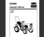 UNLOCK THE FULL POTENTIAL OF YOUR FORD 1200 TRACTOR WITH OUR COMPREHENSIVE OPERATOR’S MANUAL IN PDF FORMAT.
