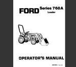 UNLOCK THE FULL POTENTIAL OF YOUR FORD 768A LOADER WITH OUR COMPREHENSIVE OPERATOR’S MANUAL IN PDF FORMAT. 