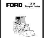 ENHANCE YOUR OPERATIONAL EFFICIENCY WITH THE FORD CL25 COMPACT LOADER OPERATOR’S MANUAL, AVAILABLE IN A CONVENIENT PDF FORMAT.