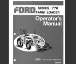 UNLOCK THE FULL POTENTIAL OF YOUR FORD SERIES 770 FARM LOADER WITH OUR COMPREHENSIVE OPERATOR’S MANUAL IN PDF FORMAT. 