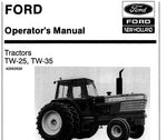 ENHANCE YOUR FARMING EFFICIENCY WITH THE FORD TW-25 AND TW-35 TRACTOR OPERATOR’S MANUAL IN PDF FORMAT. THIS COMPREHENSIVE GUIDE PROVIDES ESSENTIAL INFORMATION ON OPERATION, MAINTENANCE, AND TROUBLESHOOTING, ENSURING YOU GET THE MOST OUT OF YOUR TRACTOR.